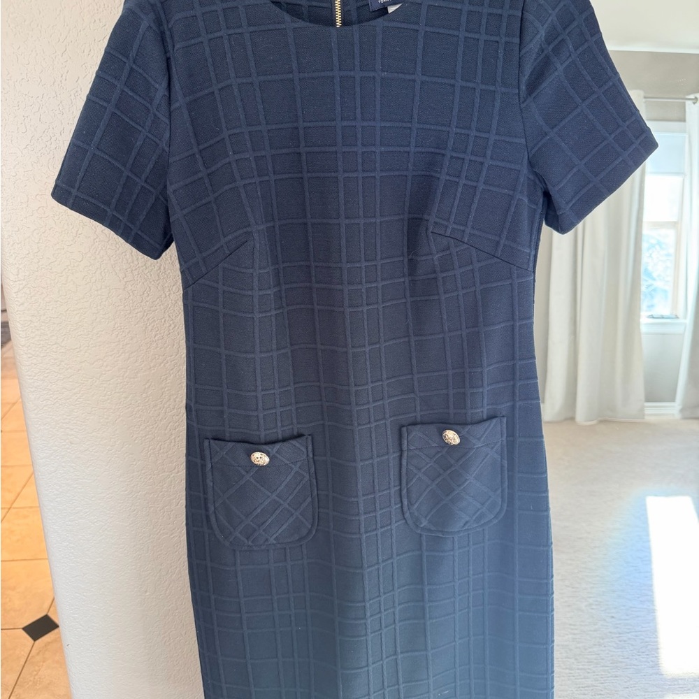 Elegant Navy Blue Tommy Hilfiger Dress